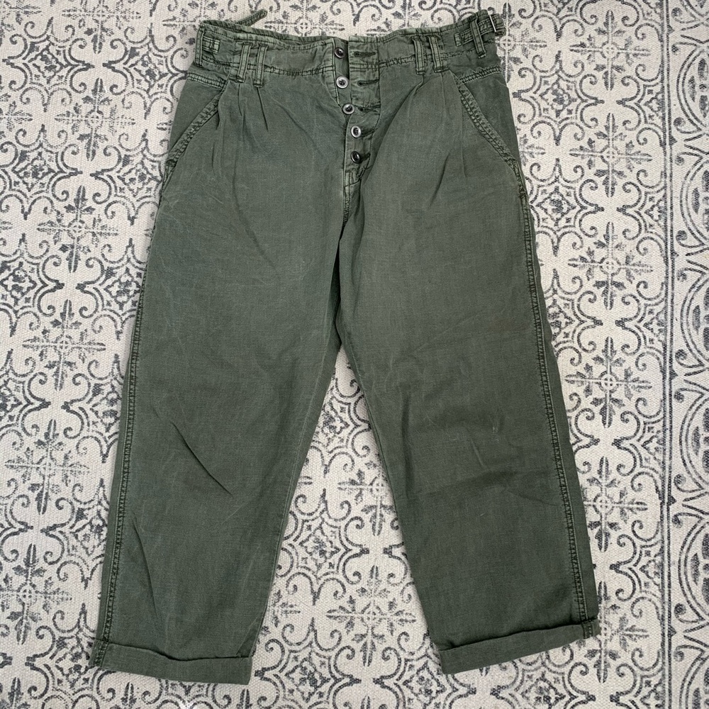Free People paper bag pants